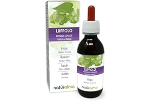 ‎NATURALMA Hops (Humulus Lupulus) Strobili or Cones (Female Flowers) Alcohol-Free Mother Tincture Naturalma - Liquid Extract Drops 120 ml - Dietary Supplement - Vegan