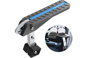 ‎TOOENJOY TOOENJOY 2022 Auto Türstufe, klappbarer Auto Türpedal mit 5 eintsellbaren Winkeln, Universal Car Door Step, einfacher Zugang zum Dach, geeignet für Autos, SUVs, LKWs(Grau)