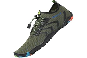 SAGUARO Buty kąpielowe, damskie, męskie, wsuwane, oddychające, szybkoschnące, do użytku na zewnątrz, na lato, uniseks