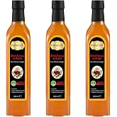 Hanzade Bitkisel D&ouml;rt Hırsız Sirkesi 500 ML x 3 Adet Doğal Fermantasyon İ&ccedil;ilebilir Katkısız Cam Şişe