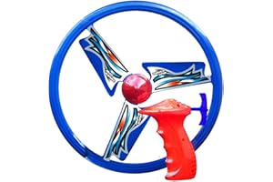 GÜNTHER FLUGSPIELE Paul Günther 1645 - Jeu d'hélice Power Spin, jeu de vol pour enfants à partir de 6 ans, démarrage rapide avec traction électrique, diamètre du rotor env. 26,5 cm