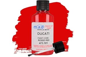 MYLDAN AUTO DESIGN Ducati 473.101 Ducati Rojo Kit de Retoque de Pintura 30ML Rosso Rojo Moto