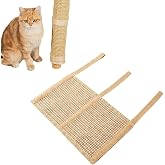 ZETKUS 1 Piece Sofa Protector for Cats Scratches Sisal, Scratcher for Cats Sofa, Scratching Mat for Cats to Protect the Legs