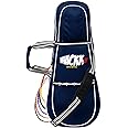 Whackk Smash | Unisex Lightwieght Tennis Badminton Squash Equipment Cover Kit Bag Shoe Pocket | Air Ventilated Pocket for Wet Clothes | 4T 6B Racket | Backpack & Duffel (Navy Blue)