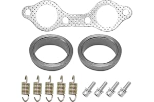 AYNAXCOL Exhaust Manifold Gasket Spring Rebuild Kit Compatible with Polaris Ranger 700 800 Sportsman 600 700