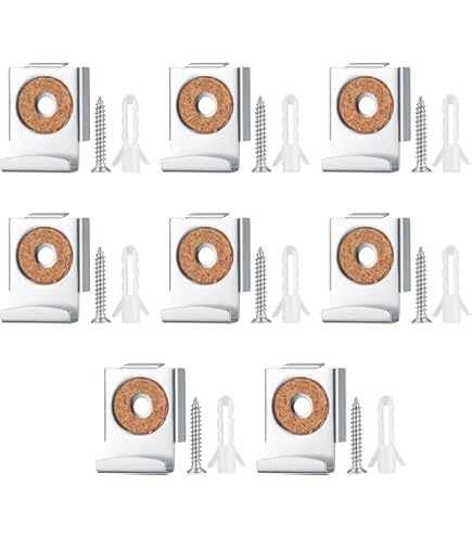 20 Tappi Per Fessure Per Finestre, In Plastica E Alluminio