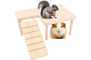 SZSMW Plataformas para Animales PequeñOs - Plataforma de Escalada de HáMster - Adecuado para HáMsters, Conejos, Conejillos de Indias Y Buenos Juguetes Que Pueden Promover El Ejercicio (28*17*13,5cm)