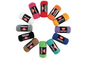 Red Heart Super Saver Super Yarn Craft Kit for Knitting, Crocheting, Crafts & Amigurumi Projects