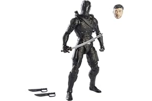 G.I. Joe Classified Series - Snake Eyes: G.I. Joe Origins - Figura Premium Snake Eyes 16 con empaque con Arte Distintivo - 15 cm