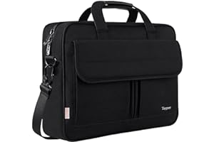Taygeer torba na laptopa 15,6 cala, wodoodporna, torba na laptopa, tablet, torba na ramię, prezent dla mężczyzn, kobiet, kolegium, kurs, praca w podróży