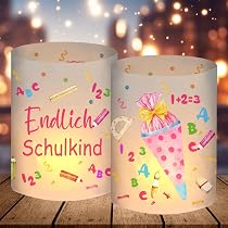 Produktbild von Servietten Fisch 24 Stück Einschulung Deko Luftballons, Deko Schulanfang Mädchen Einschulung Servietten Mädchen