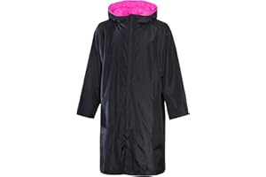 HEATWAVE THERMALWEAR Heatwave Changing Robe Unisex Outdoor Long Sleeve Windproof & Waterproof Robes Hooded Coat For Beach Wild Swimming Surfing Oversized Quick Dry