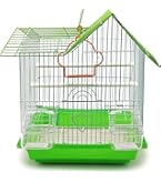 BPS Gabbia Per Uccelli Per Uccelli Parrocciosi Canarini Con Mangiatoia