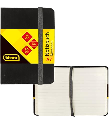 Rhodia Rhodiarama Softcover Notitieboek – A6, 144 Pagina’s, Gestippeld, Ivoorkleurig 90g Papier – Met Elastische Sluiting En Bladwijzer – Gemaakt In Frankrijk