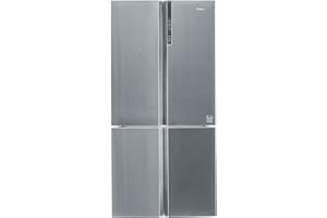 Haier 34004160 Kühl-Gefrier-Kombination, Edelstahl, Serie 7