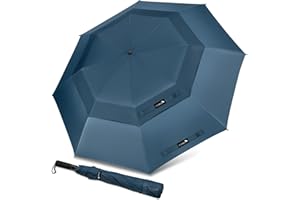 ZOMAKE 54/62 Pollici Extra Large Compatto Ombrello Da Golf,Resistente Al Vento Ombrello Pieghevole Portatile Per I Viaggi,Ombrelli Uomini Donne Doppia Calotta Ventilato