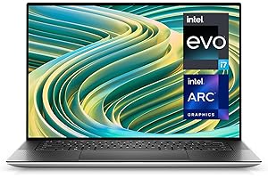 Dell XPS 15 9530 Ordinateur Portable 15.6" FHD+, Édition Intel Evo - Processeur Intel Core i7-13620H, Graphique Intel Arc A370M, RAM 16Go, SSD 1To, Windows 11 Home, Clavier AZERTY Français
