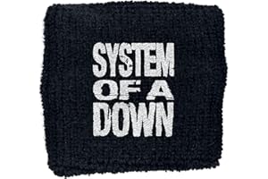 System Of A Down Logo Unisex Schweißband schwarz Band-Merch, Bands