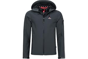 Höhenhorn Altus Herren Softshell Jacke Outdoor Funktionsjacke Freizeitjacke Wasserdicht Atmungsaktiv Warm mit Microfleece Innenfutter