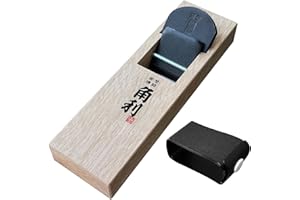KAKURI Mini rabot japonais pour le travail du bois, 42 mm, taille manuelle, 4,1 × 17,8 × 5,8 cm (41932)