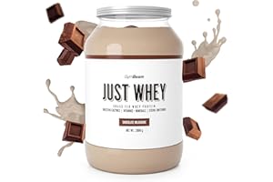GymBeam Just Whey, Proteine in Polvere Multicomponente da Siero di Latte, Whey Protein, Concentrato e Idrolizzato, 22,4g Proteine per Dose (2000 g, Chocolate Milkshake)