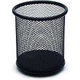 Mas Perforated Pen Holder, Black