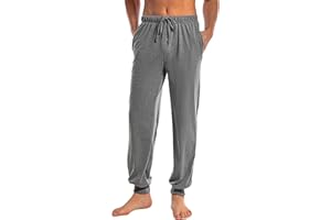Marvmys Pantalon de Pyjama Homme Bas de Pyjamas à Vêtements de Nuit & de Détente Maison Long Pants Doux avec Poches