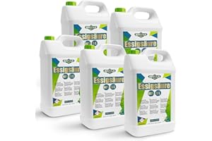 ZIVELA 25 l d'acide acétique 80 % de qualité supérieure | 5 x 5 l d'essence de vinaigre 80 % de qualité alimentaire 25 kg | Vinaigre de haute pureté pour des applications polyvalentes | Parfait pour un usage