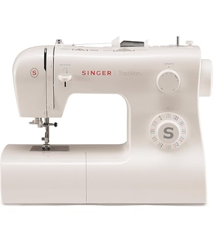 Singer Tradition 2273 - Macchina Da Cucire Bianca Con 23 Punti, Infila Ago Automatico - Foto 3