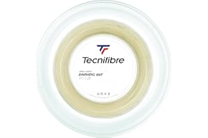 Tecnifibre Synthetic Gut 200M Tennis Rotolo di Corde Multifilamento Giallo 1,25