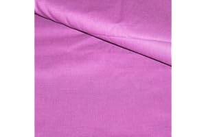 Pingianer - Tela de algodón para niños lisa, 100 % algodón, por metros, artesanía, tela de costura, algodón, violeta, 100x160cm (9,99/m)