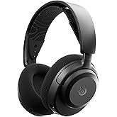 SteelSeries Arctis Nova 3P Wireless Siyah Gaming Kulaklık - Mobil Uygulama ile Kontrol - 40 Saat Pil &Ouml;mr&uuml; PS5, PS4, PC, Switc