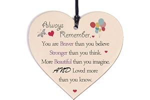 DECOGIFTS Small Inspirational Gifts For Women - Unusual Spiritual Keepsake For Her Under 5 Pounds Braver Presents For Mum, Sister, Daughter 21st 40th Birthday Womans Gifts Clearance For Friends Female