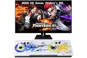 DABAUR 2025 Consola de Juegos Arcade 3D - 28800 Juegos Instalados, Buscar Juegos, Soporta Juegos 3D, 1280x720P, Lista de Favoritos, Controles de Juego para 2 Jugadores