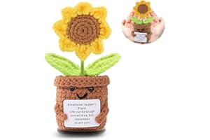 ‎VNFSMY vnfsmy Pocket Hug Sonnenblumen Kleine Geschenke, Glückssonnenblume Positive Geschenke, Pocket Hug Biene Glücksbringer Geschenke, Positive Kartoffel Deutsch Ersatz, Besserung Genesungsgeschenke