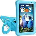 BISAIKASOW Tablet Bambini 7 Pollici, Android 13, 8 GB RAM 64 GB ROM, Tablet Touch Octa-Core, Fotocamera HD 5 MP + 8 MP, Controllo Parentale, Custodia in Silicone Antishock per Bambini (Blu BISAIKASOW Tablet Bambini 7 Pollici, Android 13, 8 GB RAM 64 GB ROM, Tablet Touch Octa-Core, Fotocamera HD 5 MP + 8 MP, Controllo Parentale, Custodia in Silicone Antishock per Bambini (Blu
