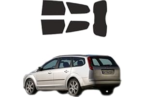 KIT4CURIOUS Kit Ford Focus SW dal 2005 al 2010 Pellicole Oscuramento Vetri Auto Pre Tagliate a Misura - 50%