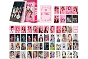 SAMSHINE Kpop Girl Group Lomo Cards, 55 pezzi, Kpop IFEEL Photo Cards Kpop Album IFEEL Poster Carte Fotografiche Kpop Merch Set Regalo per fan (GE-ifeel)
