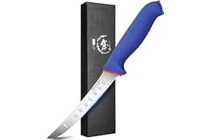 DRAGON RIOT Couteau a Desosser, Couteau de Boucher Professionnel, Couteau à Viande Flexible, Couteau de Cuisine Tranchant, Couteaux de Chef pour l'extérieur