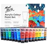 Akrilik Renkli Boya Seti 18 Par&ccedil;a x 75 ml