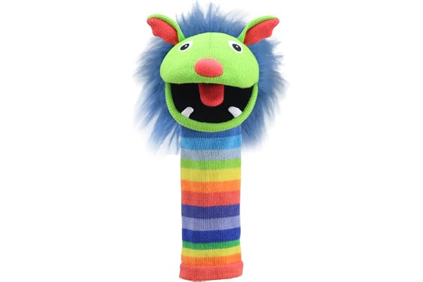 The Puppet Company - Sockettes - Rainbow Hand Puppet,8'