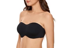 DELIMIRA - Sujetador Reductor con Aros sin Relleno sin Tirantes Tallas Grandes para Mujer