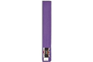 Playwell Martial Arts Cotton Solid Coloured Grading Belt - (Karate, Judo Taekwondo)
