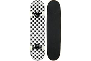 KROWN KPC Complete Skateboard - Pro Style Quality - Maple 7-Ply Deck, Aluminum Trucks, Urethane Wheels, Precision Bearings - The Perfect Beginners First Board
