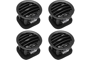 MangWany 4pacs Air Conditioning Vent Cover Dashboard Outlet Grille Compatible with Opel Corsa D 13417363