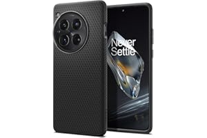 Spigen Etui Liquid Air kompatybilne z OnePlus 12 - czarne matowe