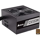 Corsair CX550M PC-Netzteil (Teil-Modulares Kabelmanagement, 80 Plus Bronze, 550 Watt, EU)