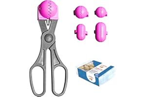 La Croquetera LC014 Moldes Intercambiables para masas, Rosa, 1 utensilio + 20 bandejas