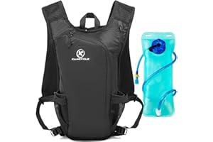KAMCYCLE Running Hydration Backpack with Vest, Cycling Water Backpack,Water Bottle Holder