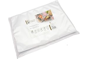 DeliVac Vacuum Sealer Bags 30 x 40 - 100 Pack Embossed Vacuum Sealer Bags for All Vacuum Sealer BPA Free Food Safe Ideal for Sous Vide, Freezer & Food Storage